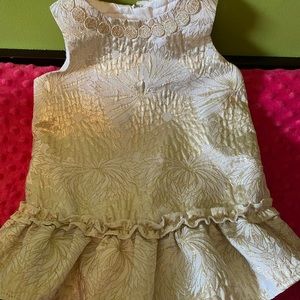 Gold flower Lilly Pulitzer dress